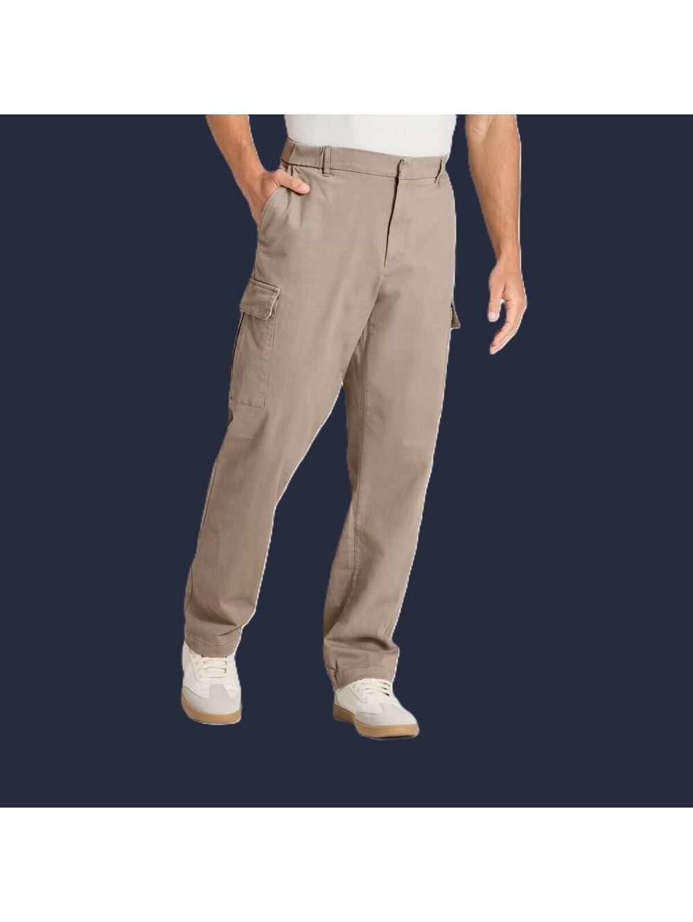 Goodfellow "Vintage Collection"  Khaki Cargo Pants Mens Large (38 x 32) NWT
